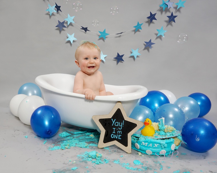 cake smash, 1st birthday, cake smashing